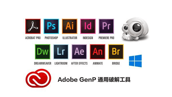 一键解锁全系列Adobe产品！支持Adobe CC2019-2025多个版本，支持win系统