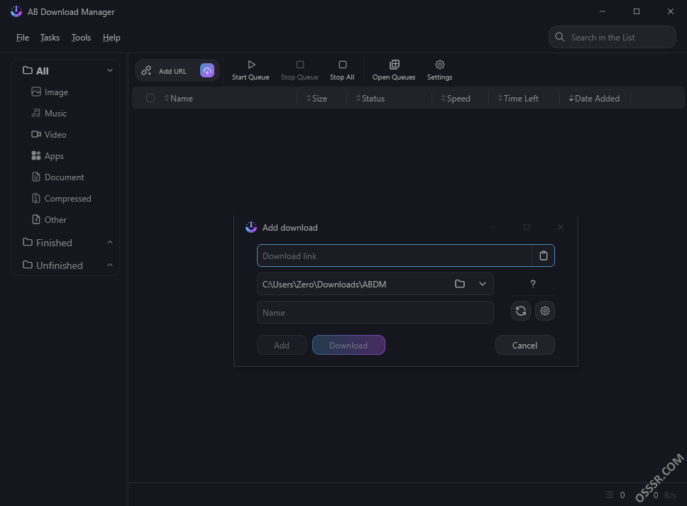 AB Download Manager 1.5.0 绿色版 - 下载工具